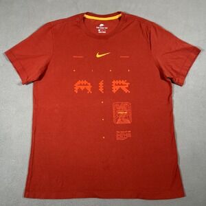 Nike Shirt Mens Large Red Aura of Air Max Plus‎ 90 Visible Air Graphic Tee